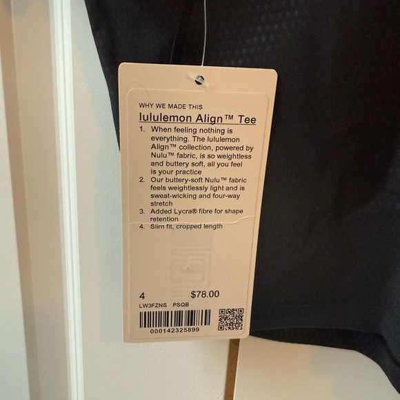 lululemon align tee - Picture 3 of 4